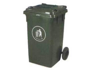 加厚型高强度聚乙烯垃圾桶100升2